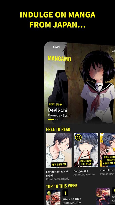 Mangamo for Android .